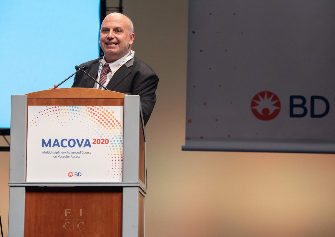 Prof Baudolino Mussa speaking at MACOVA 2020
