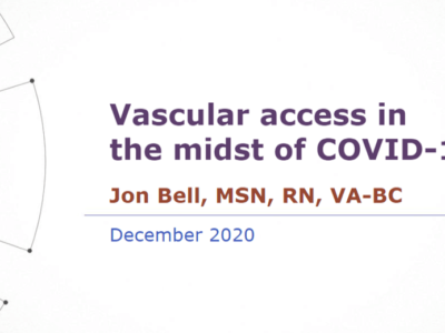 Vascular access in the midst of COVID-19 webinar
