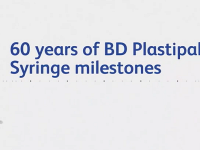 60 years of BD Plastipak syringe milestones