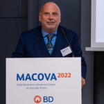 Professor Mussa discusses the development of a vascular access team at MACOVA 2022.