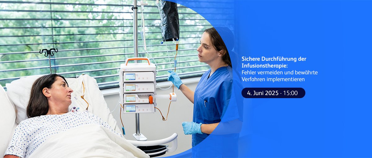 Sichere Durchführung der Infusionstherapie