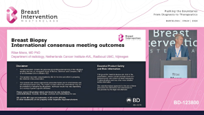 Breast biopsy – International consensus meeting outcome